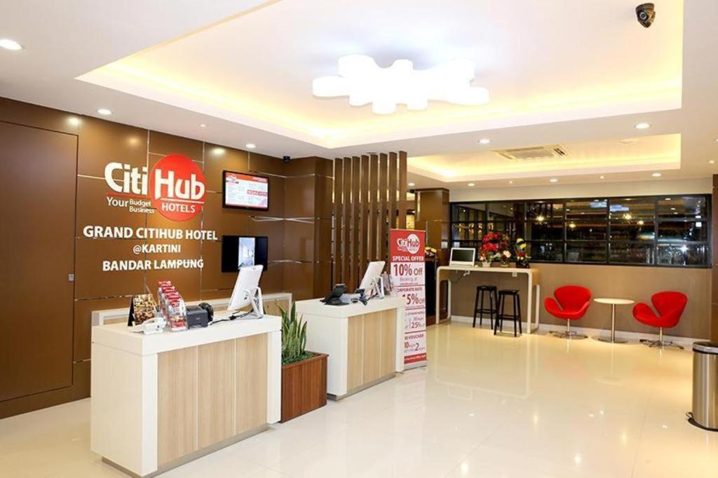 Grand Citihub Hotel @Kartini Bandar Lampung Bagian luar foto